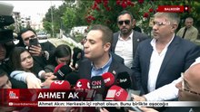 Ahmet Akın: Herkesin içi rahat olsun. Bunu birlikte aşacağız