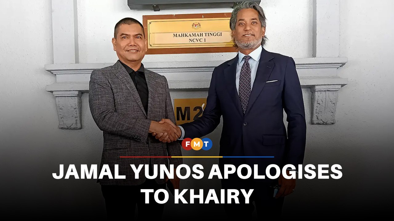 Jamal Yunos apologises to Khairy in defamation...