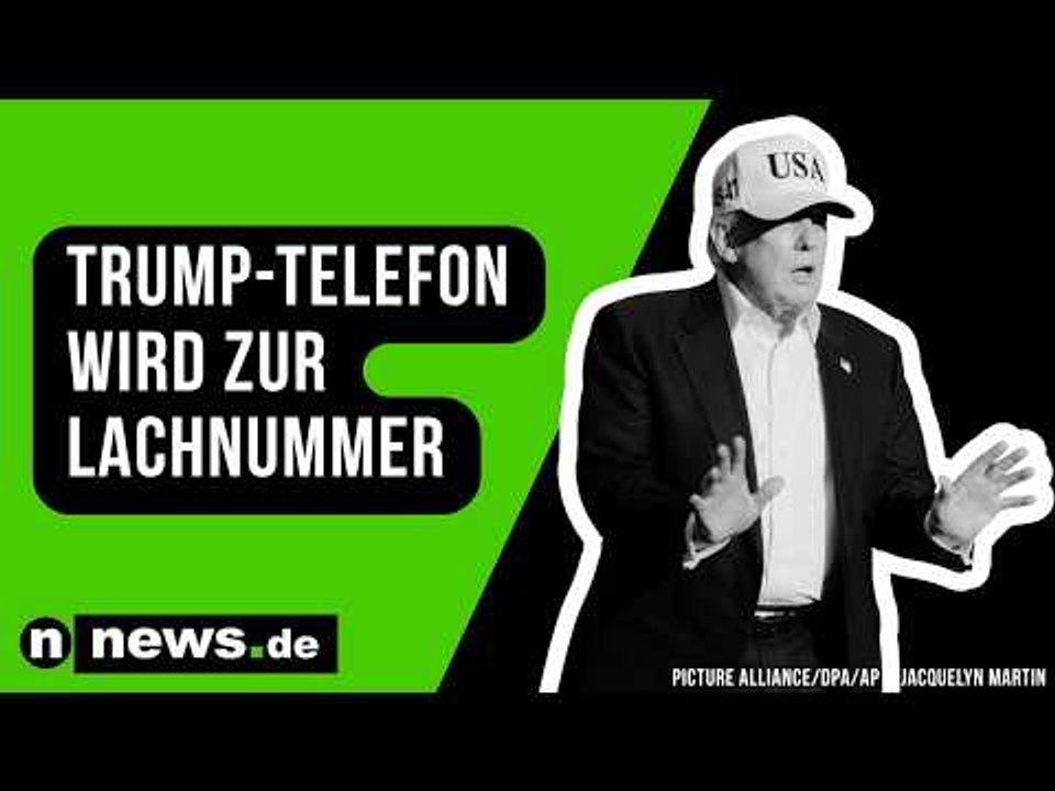 Peinlicher Flaggen-Fehler - sein Trump-Telefon wird zur Lachnummer