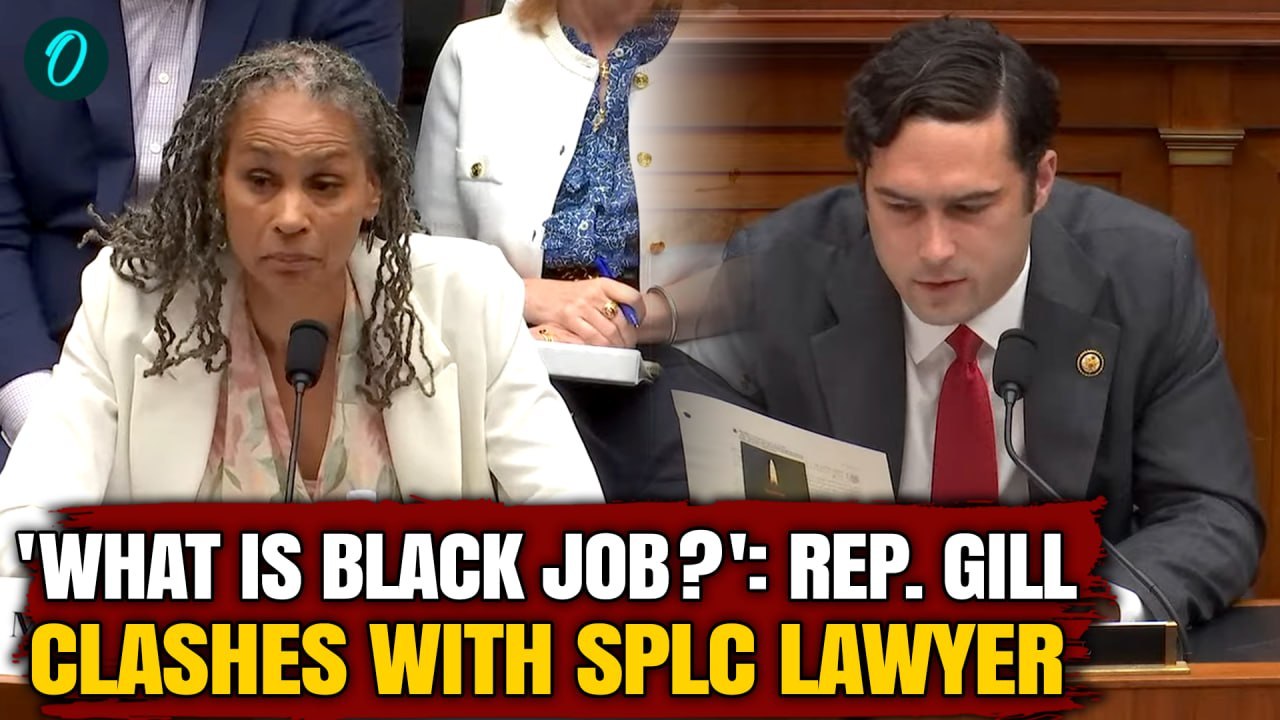 ‘Ask Donald Trump…’ SPLC Lawyer GRILLED by Rep. Gill Over ‘Black Job’ in EXPLOSIVE Senate Hearing