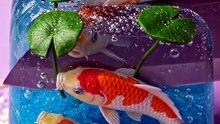 Giant CRYSTAL KOI POND Soap Cutting! 🎏💎 (Oddly Satisfying ASMR)