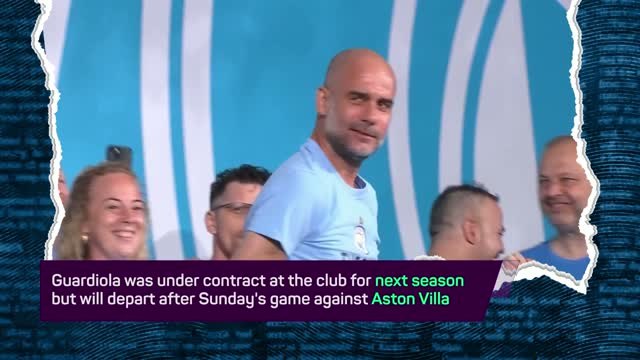 Pep Guardiola to leave Manchester City