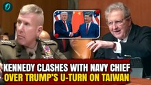 ‘If you're in Bar Fight With President Xi…’: Sen Kennedy BLASTS U.S Navy Chief Over Taiwan Issue