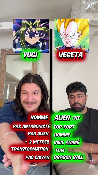 Devine tete Vegeta Yugi