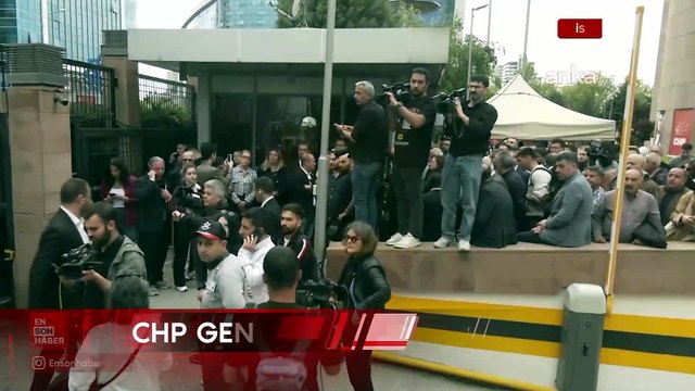 İcra Müdürlüğü heyeti İstinaf kararını tebliğ etmek üzere CHP Genel Merkezi'nde de