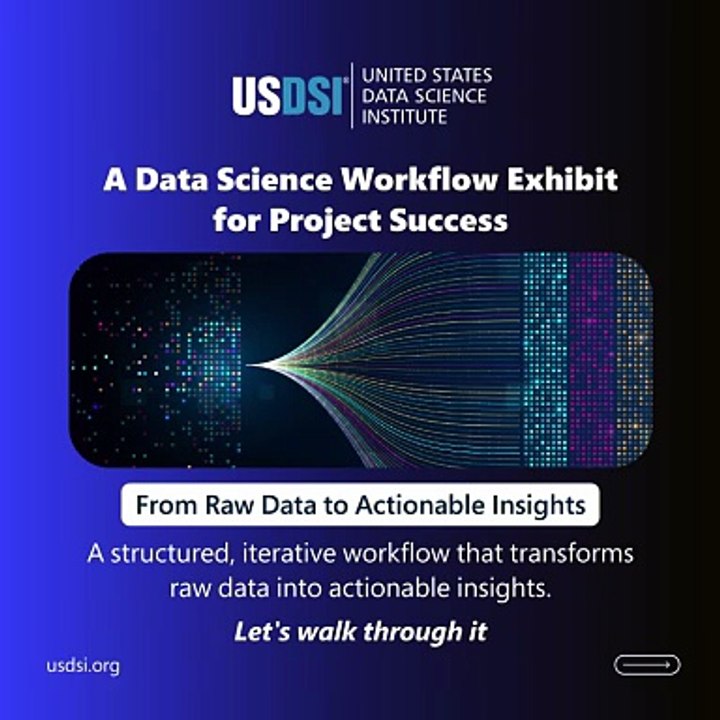A Data Science Workflow Exhibit for Project Success