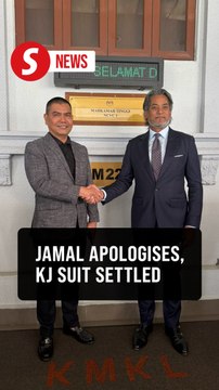 Jamal Yunos makes public apology to settle KJ's defamation suit