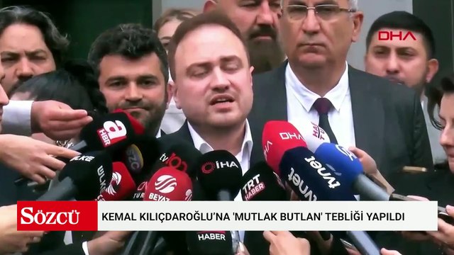 Kemal Kılıçdaroğlu’na 'mutlak butlan' tebliği yapıldı