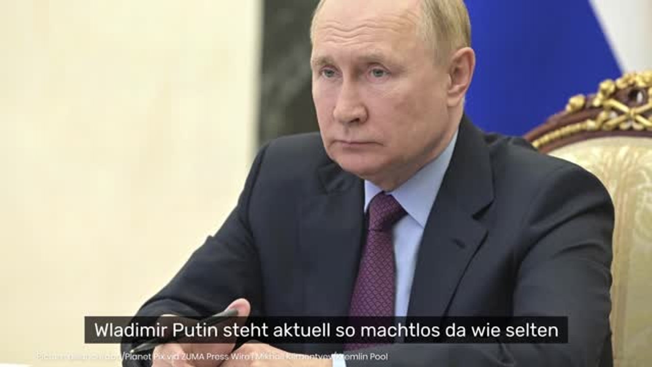 Wladimir Putin: Blamiert, bloßgestellt, abgetaucht - hier ist der Kremlchef machtlos