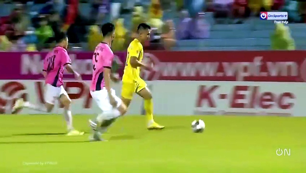 Hồng Lĩnh Hà Tĩnh 2-0 Nam Định - Goals and Highlights (19/8/2022) | VTVcab 6 - On Sports+