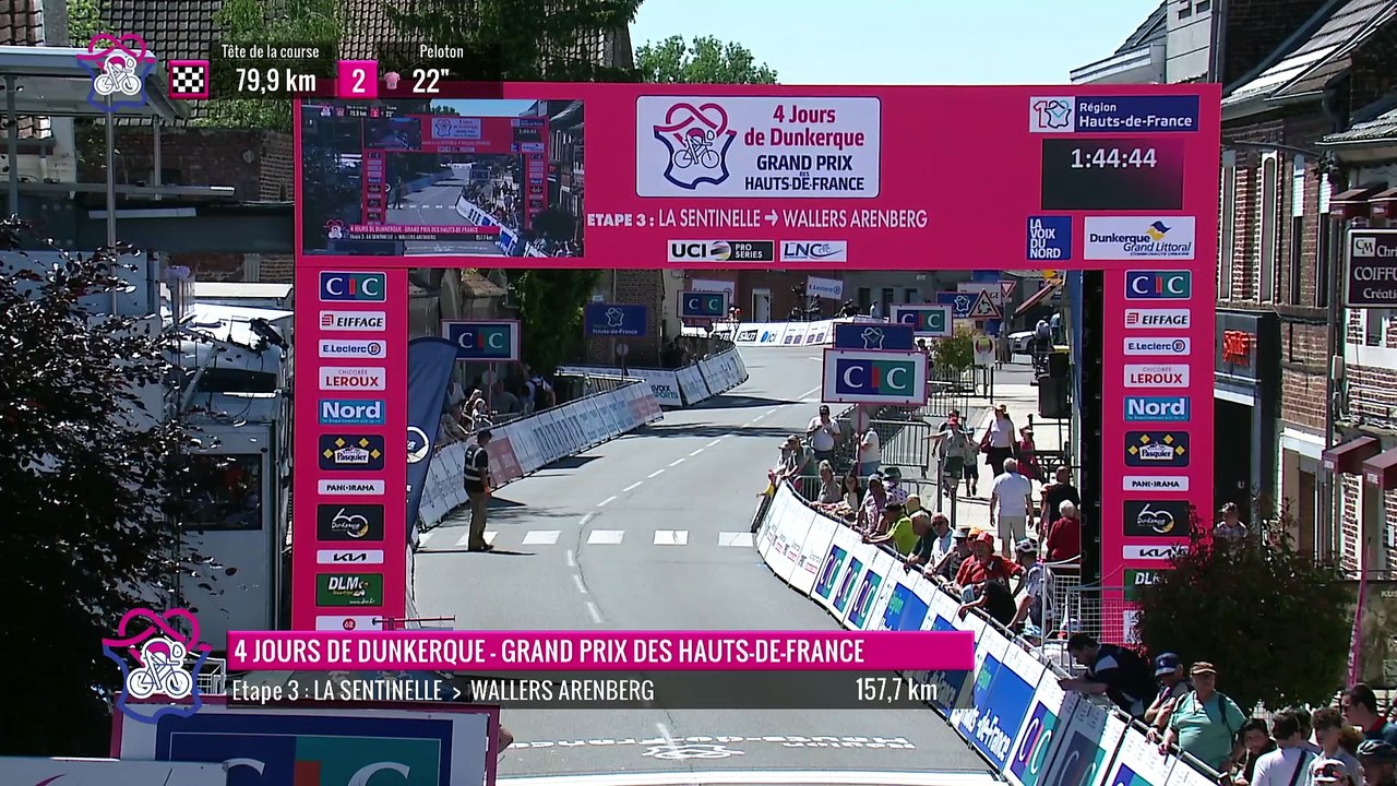Replay : 22 Mai - Etape 3, La Sentinelle - Wallers Arenberg de la 70 éme édition de 4 jours de Dunkerque - Grand Prix des Hauts de France