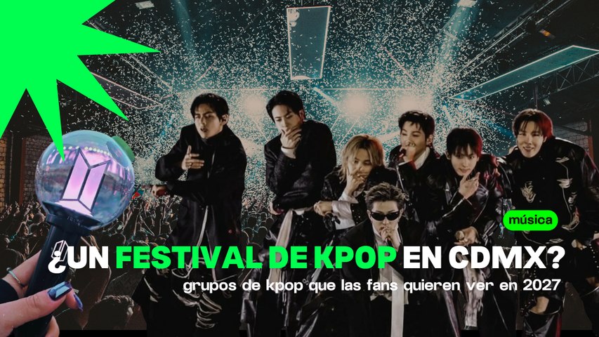 Fans piden BTS y un festival 100% K-pop en CDMX durante Tecate Emblema