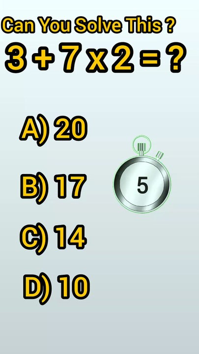 Can You Solve This?