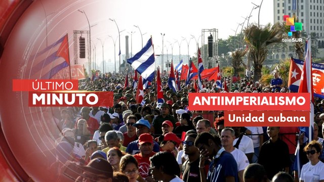 Cuba se moviliza masivamente contra acusación de EE. UU. a Raúl Castro