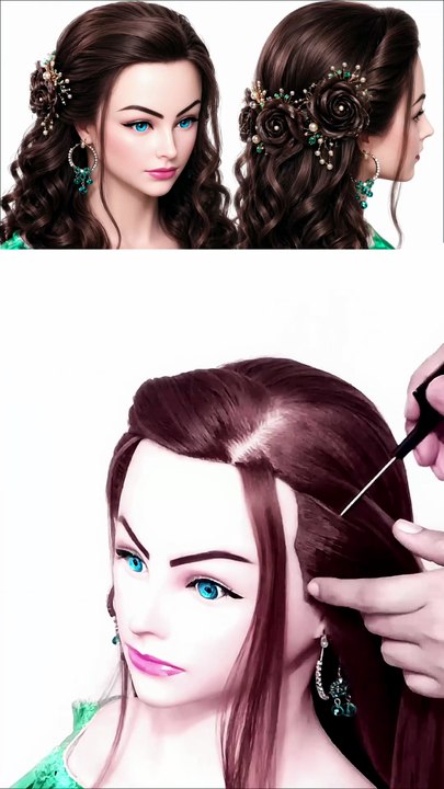 Simple Hairstyle with twist