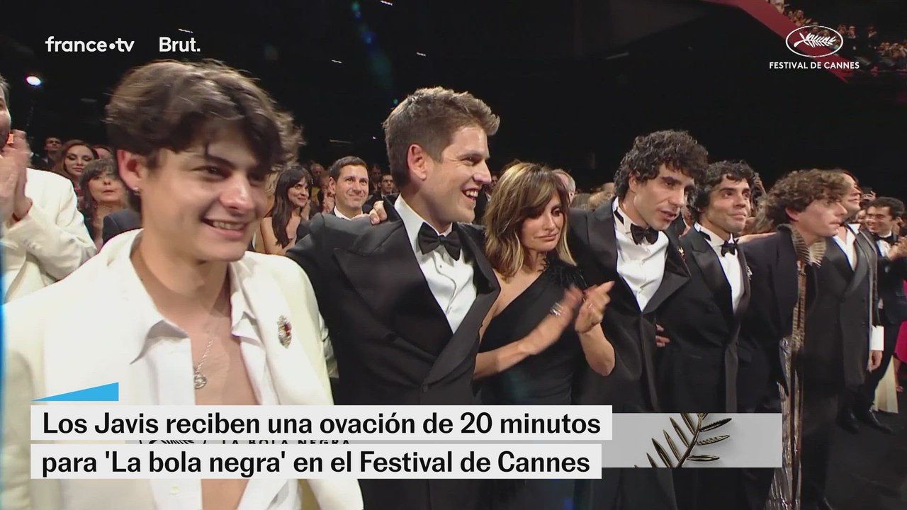 Los Javis reciben una ovación de 20 minutos en Cannes