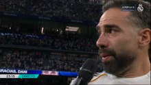 El discurso completo de Dani Carvajal en su despedida en el Bernabéu