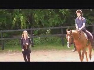 Xerex at lesson with Julia Thut, may 2008