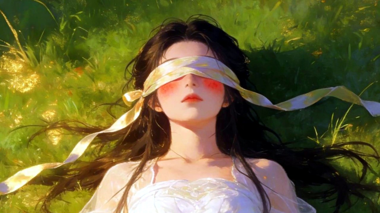 Xiao long nu blindfolded by Yin Zhiping when she is immobilized by Ouyang Feng 小龍女被人蒙住了眼睛親吻臉頰, 並將對方誤認為楊過 The Condor Heroes 2026 神雕秘传·小龙女定制版 破处 AI forbidden love 武侠, 神雕侠侣, 小龙女, 黄玉郎, 港漫, 杨过
