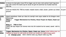 5.56MM INSAS RIF KI TRIGGER MECHANISM, TRB ki C