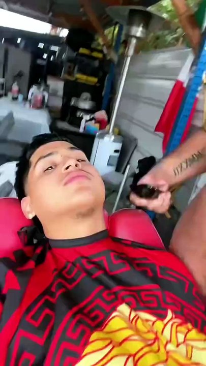 Funny moment at the barbershop