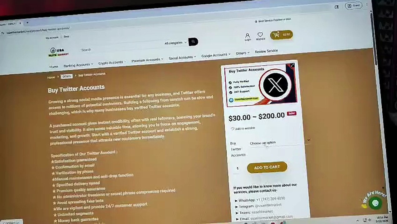Top 7 Place Sites To Buy X Accounts (Old And New)