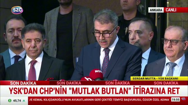 YSK, CHP'nin 'Mutlak Butlan' itirazı hakkında son kararı verdi!