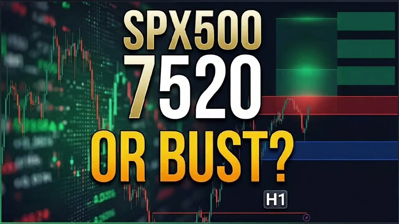 SPX500 H1 Institutional Analysis | Smart Money Concepts (SMC) 📈