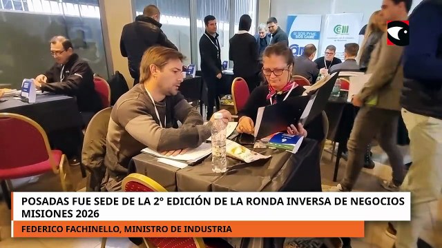 Posadas fue sede de la 2° edición de la Ronda inversa de negocios Misiones 2026