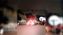 Incendio en una Subestación de Edesur