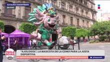 "Ajologol", la mascota de la CDMX para la justa deportiva | De Pisa y Corre con Paola Rojas
