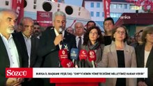 Yeşiltaş: CHP’yi kimin yöneteceğine bir avuç darbeci değil milletimiz karar verir