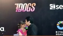 الفنان باسم سمرة  في العرض الخاص لفيلم 7dogs