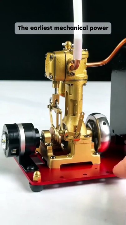DIY Heating Boiler Steamboat Drive Engine Metal Toy
