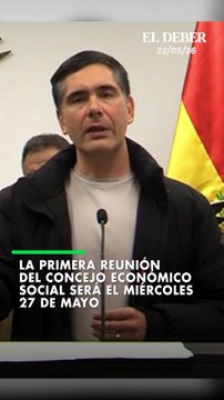Este miércoles 27 mayo será la primera reunión del Consejo Económico Social