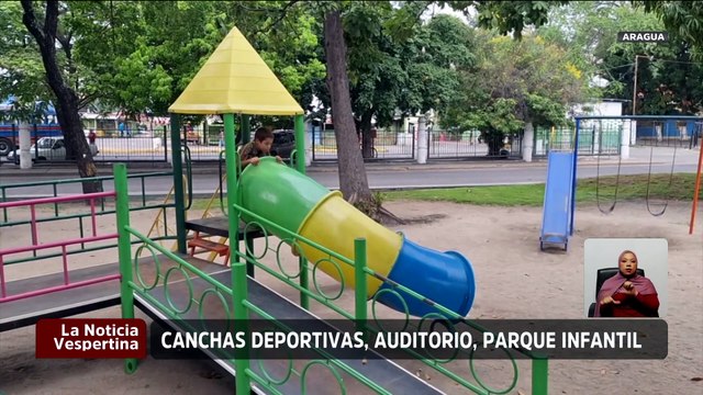 Inauguran plaza en Maracay con espacios deportivos, recreativos y de salud