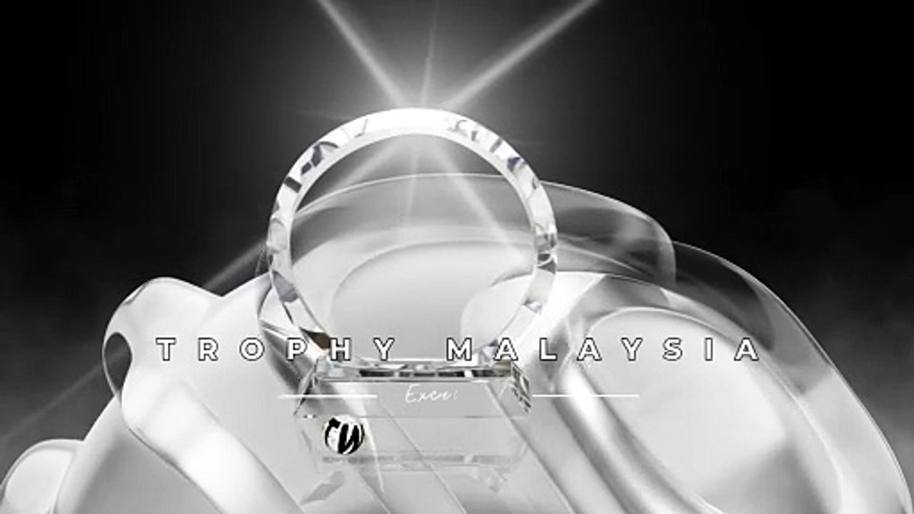 Round Crystal Plaques at Trophy-World Malaysia | Custom Trophies & Plaques Supplier