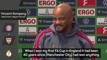 Bayern's cup drought is six years, Man City's was 40! - Kompany