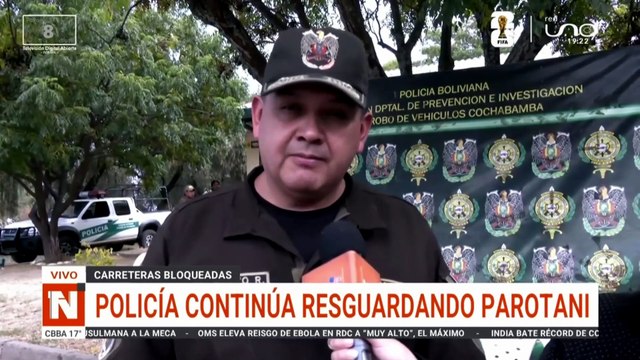 CARRETERAS BLOQUEADAS CBBA