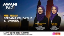 AWANI pagi: Misi Hijau Bersama Kelip-kelip dan Tuntung