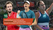 15 minute maximum - players explain their French Open media protest