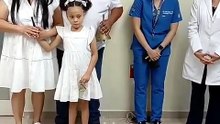 Niña de Durango supera el cáncer y así lo celebraron el hospital que atendía