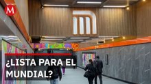 Metro Auditorio se renueva tras 40 años: Así luce el drástico cambio en la Línea 7