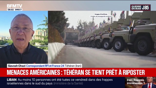 Guerre au Moyen-Orient: Téhéran se dit prêt à riposter en cas de frappes américaines
