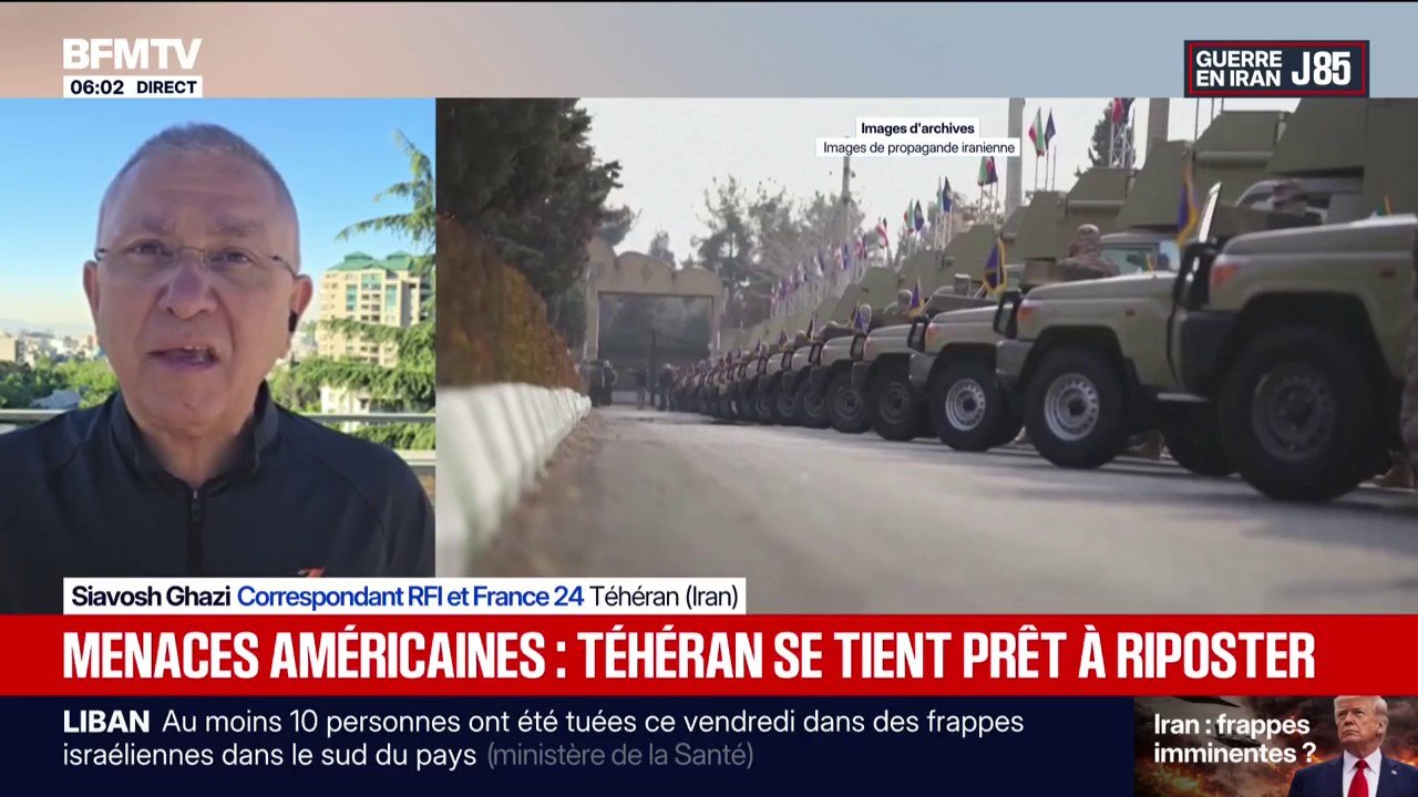 Guerre au Moyen-Orient: Téhéran se dit prêt à riposter en cas de frappes américaines