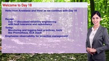 Architecture Day 18: Monitoring and Logging Best Practices