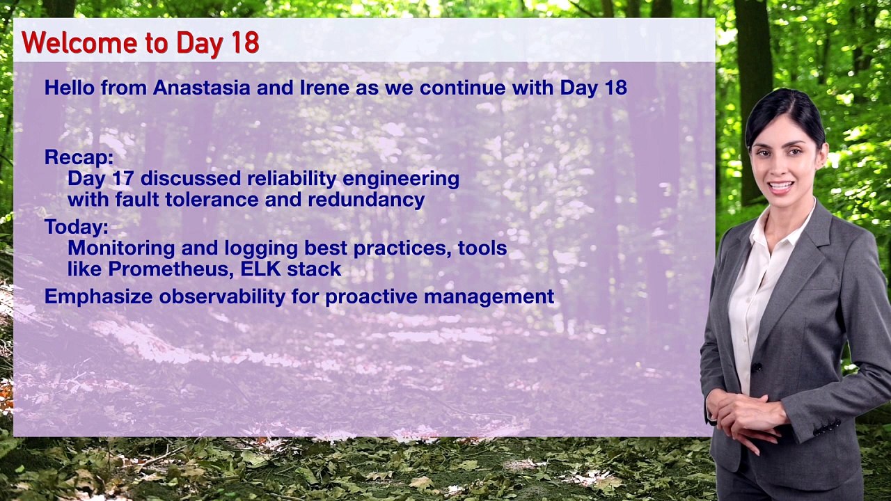 Architecture Day 18: Monitoring and Logging Best Practices