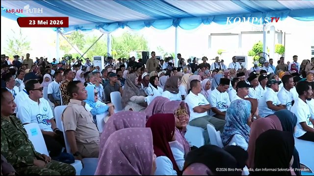 FULL! Pidato Lengkap Prabowo Sebut Tambak Udang Kebumen Capai Standar Dunia