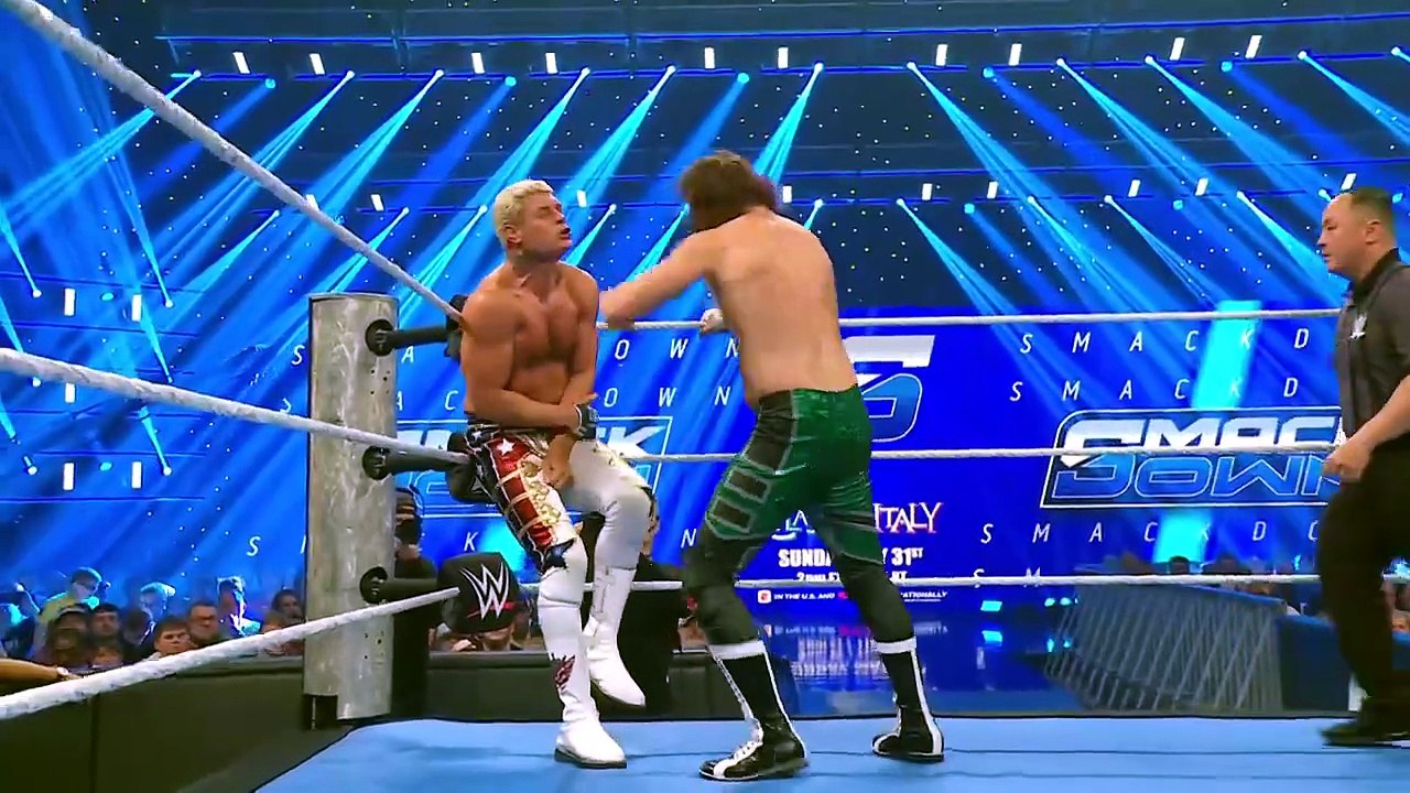 WWE SMACKDAWN 22 MAY 2026 SAMI ZAYN VS CODY RHODES FULL MATCH
