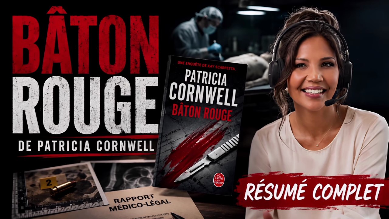 Bâton rouge (Patricia Cornwell) musique générée par IA texte et voix-off Neary)